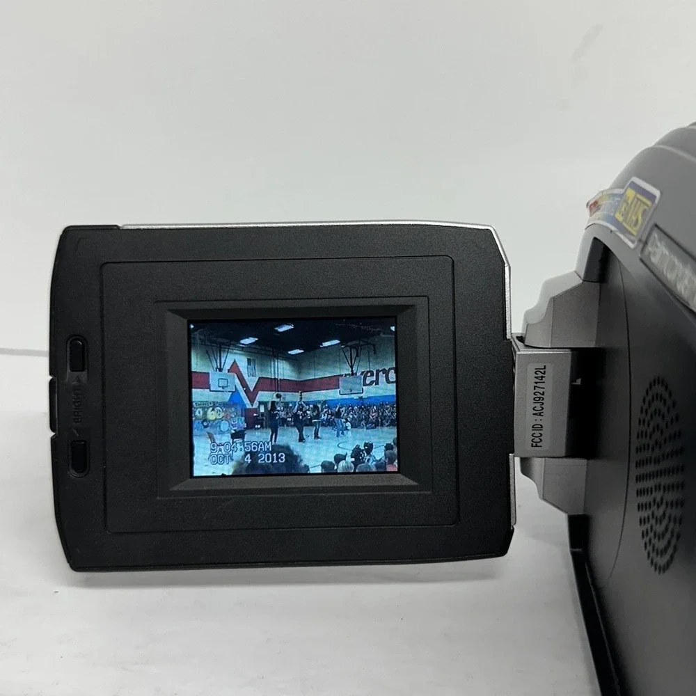 Panasonic VHS-C Palmcorder PV-L352D w Adapter, New Battery Chargers, AV, Case